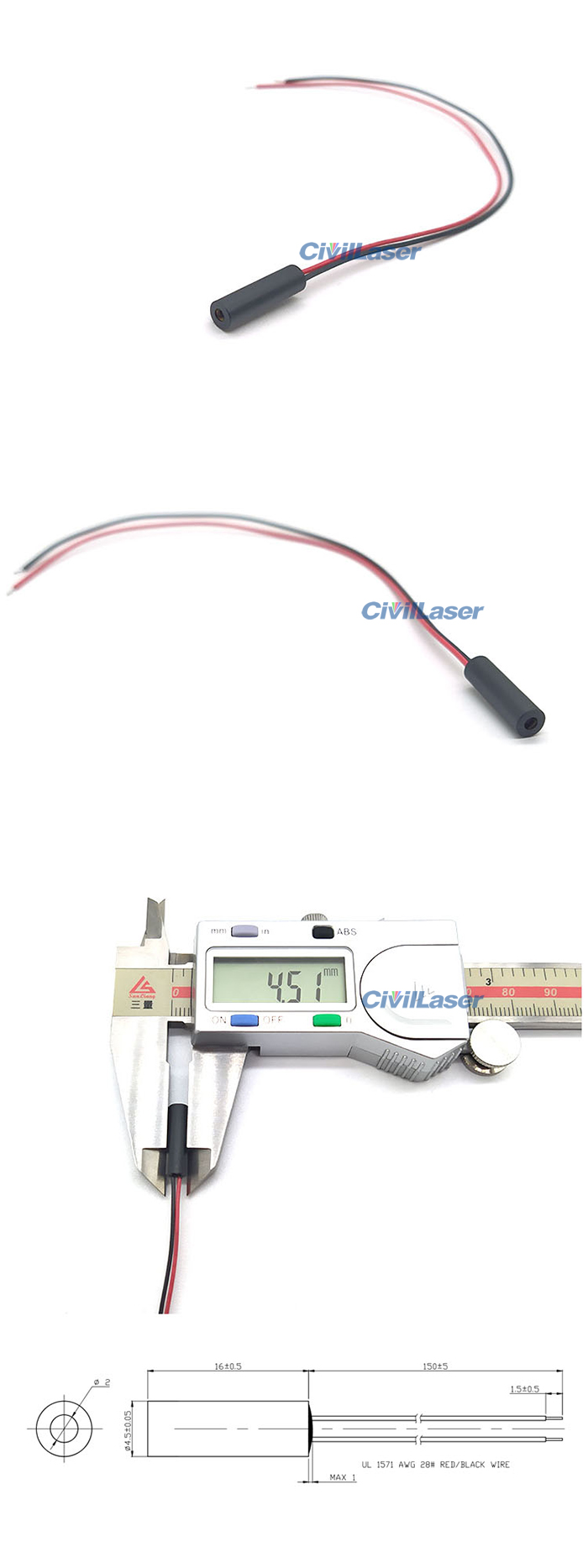 635nm laser module